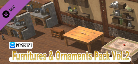 RPG Developer Bakin Furnitures & Ornaments Pack Vol.2 cover art