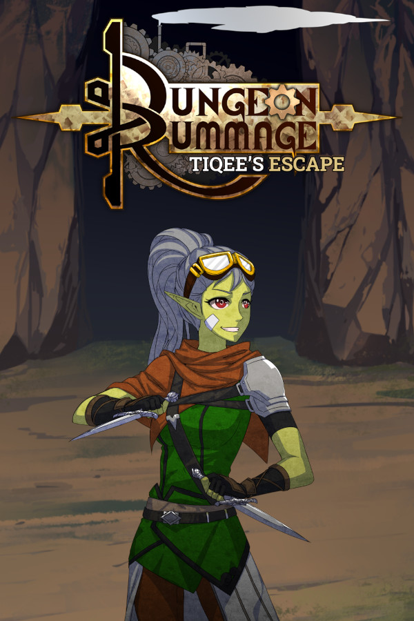 Steam portrait for Dungeon Rummage - Tiqee's Escape.