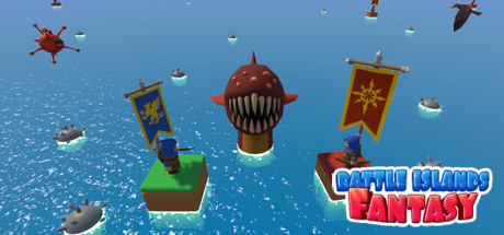 Fantasy battle islands cover art