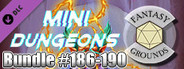 Fantasy Grounds - Mini-Dungeons Bundle #186-190