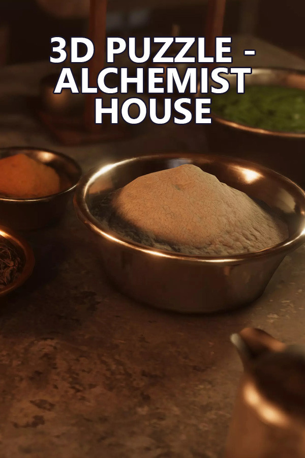 3D PUZZLE - Alchemist House for steam