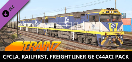 Trainz 2022 DLC - CFCLA, RailFirst, Freightliner GE C44aci Pack cover art
