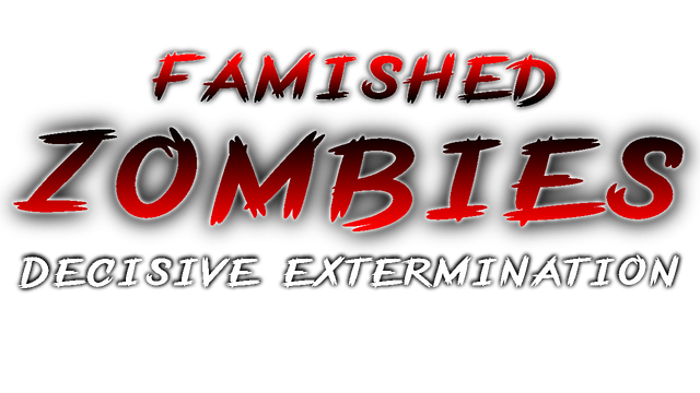 Famished zombies:  Decisive extermination Logo