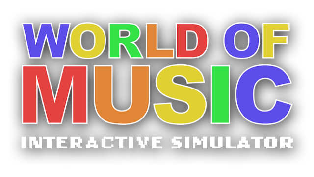 World of Music Interactive Simulator Logo