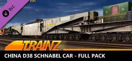 Trainz 2022 DLC - China D38 Schnabel Car - Full Pack cover art