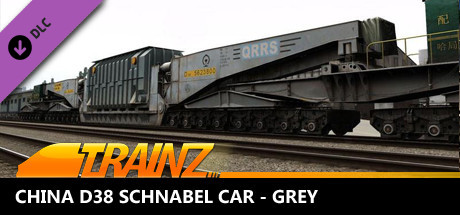 Trainz 2022 DLC - China D38 Schnabel Car - Gray cover art