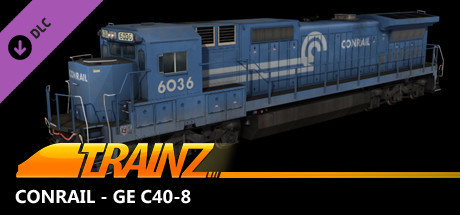 Trainz 2022 DLC - Conrail - GE C40-8 cover art