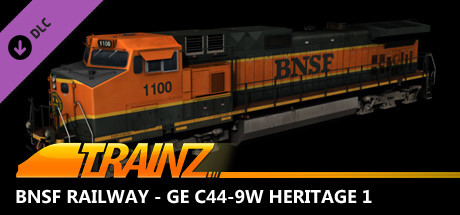 Trainz Plus DLC - BNSF Railway - GE C44-9W Heritage 1 cover art