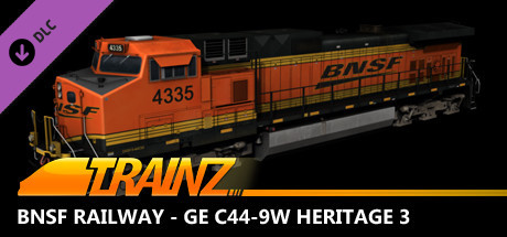Trainz Plus DLC - BNSF Railway - GE C44-9W Heritage 3 cover art