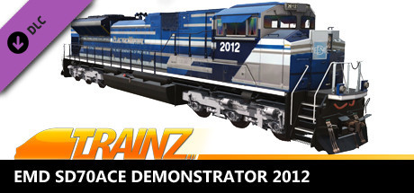 Trainz Plus DLC - EMD SD70ACe Demonstrator 2012 cover art
