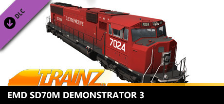 Trainz Plus DLC - EMD SD70M Demonstrator 3 cover art