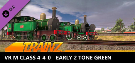 Trainz 2022 DLC - VR M Class 4-4-0 - Early 2 Tone Green cover art