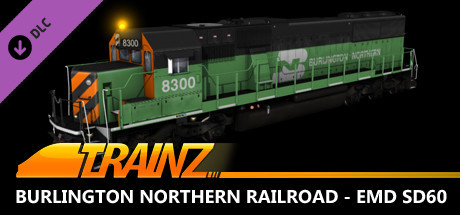 Trainz 2022 DLC - Burlington Northern Railroad - EMD SD60 cover art