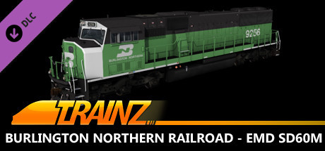 Trainz 2022 DLC - Burlington Northern Railroad - EMD SD60M cover art