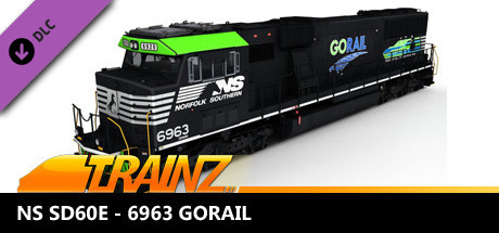 Trainz 2022 DLC - NS SD60E - 6963 GoRail cover art