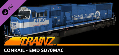 Trainz Plus DLC - Conrail - EMD SD70MAC cover art