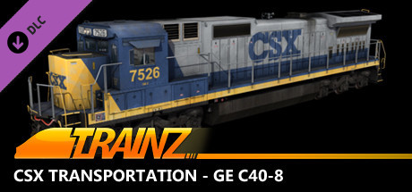 Trainz Plus DLC - CSX Transportation - GE C40-8 cover art