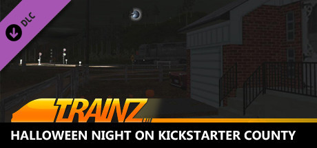 Trainz 2022 DLC - Halloween Night on Kickstarter County cover art