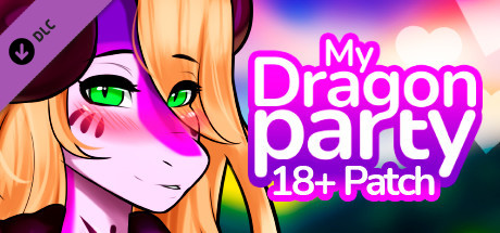 My Dragon Party - 18+ Adult Only Patch cover art