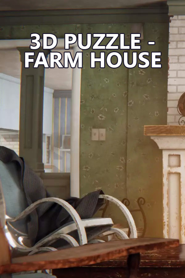 3D PUZZLE - Farm House for steam