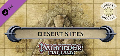 Fantasy Grounds - Pathfinder RPG - Map Pack: Desert Sites cover art