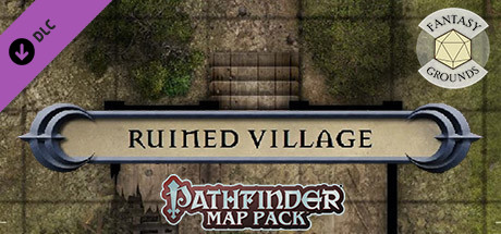 Fantasy Grounds - Pathfinder RPG - Map Pack - Ruined Village cover art