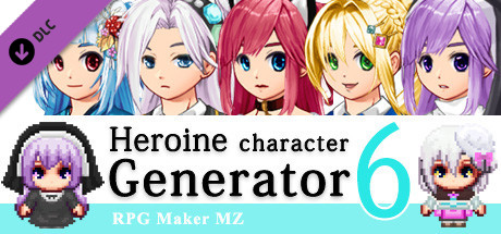 RPG Maker MZ - Heroine Character Generator 6 for MZ cover art