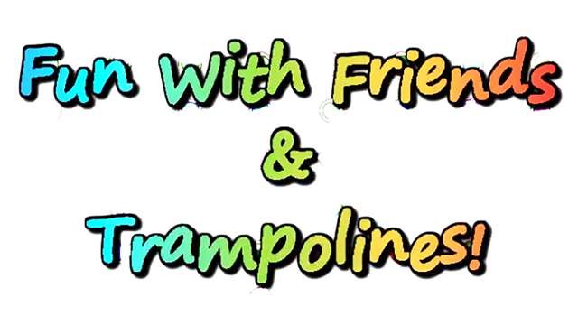Fun with Friends and Trampolines Logo