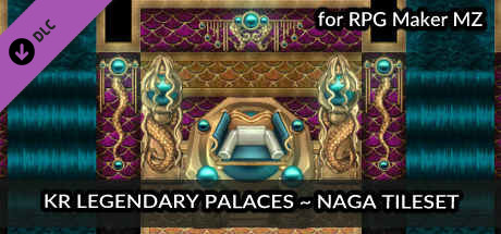 RPG Maker MZ - KR Legendary Palaces - Naga Tileset cover art