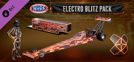 NHRA Championship Drag Racing: Speed for All - Electro Blitz Pack cover art