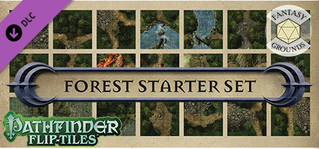 Fantasy Grounds - Pathfinder RPG - Flip-Tiles - Forest Starter Set cover art