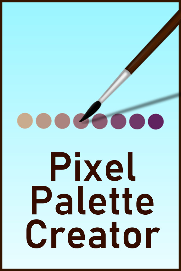 Steam portrait for Pixel Palette Creator 🎨🖌️.