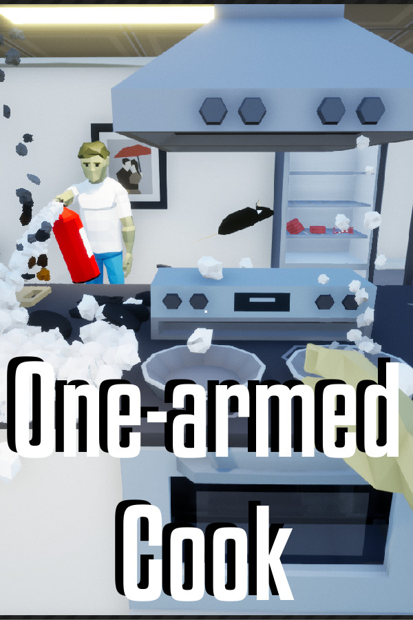 Steam portrait for One-armed cook.