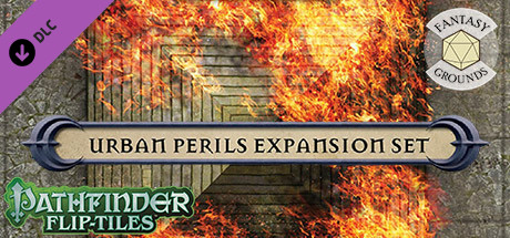 Fantasy Grounds - Pathfinder RPG - Flip-Tiles - Urban Perils Expansion cover art