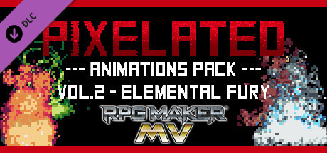 RPG Maker MV - Pixelated Animations Pack Vol.2 cover art
