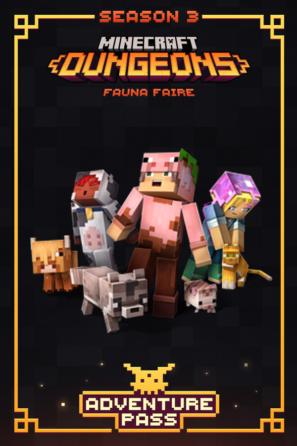 Minecraft Dungeons: Fauna Faire Adventure Pass for steam
