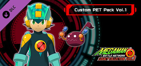 Mega Man Battle Network Legacy Collection Vol. 1 - Custom PET Pack Vol.1 cover art