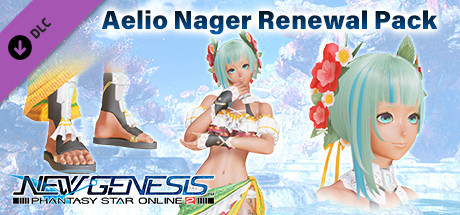 Phantasy Star Online 2 New Genesis - Aelio Nager Renewal Pack cover art