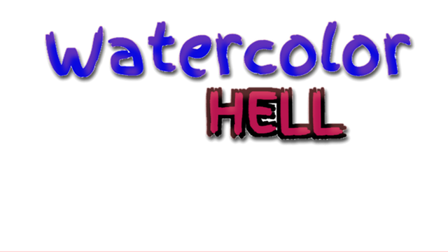 Watercolor Hell Logo
