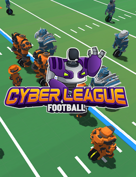 Cyber League Football Logo
