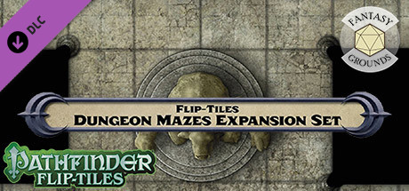 Fantasy Grounds - Pathfinder RPG - Flip-Tiles - Dungeon Mazes Expansion cover art