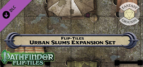 Fantasy Grounds - Pathfinder RPG - Flip-Tiles - Urban Slums Expansion cover art