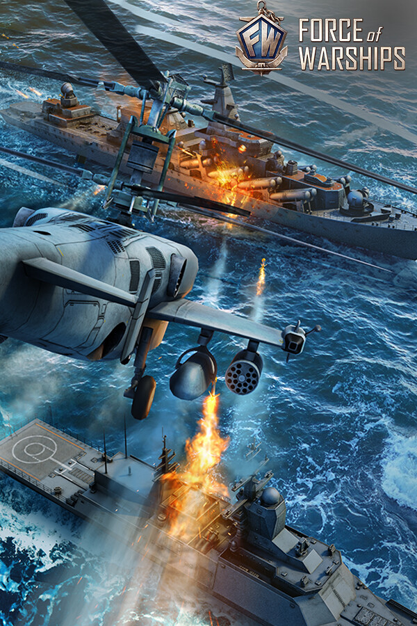 Steam portrait for Force of Warships: Battleship Games.