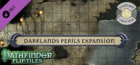 Fantasy Grounds - Pathfinder RPG - Flip-Tiles - Darklands Perils Expansion cover art