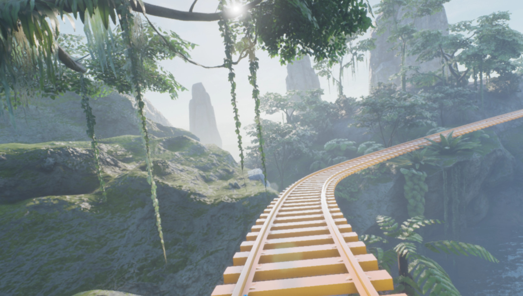 VR 侏罗纪过山车（VR Jurassic island roller coaster）