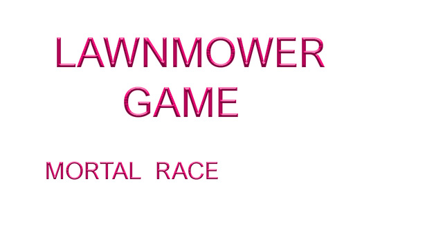 Lawnmower game: Mortal Race Logo