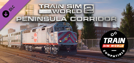 Train Sim World®: Peninsula Corridor: San Francisco - San Jose Route Add-On - TSW2 & TSW3 compatible cover art