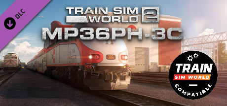 Train Sim World®: Caltrain MP36PH-3C Baby Bullet Loco Add-On - TSW2 & TSW3 compatible cover art