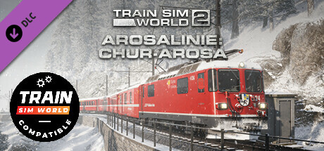 Train Sim World®: Arosalinie: Chur - Arosa Route Add-On - TSW2 & TSW3 compatible cover art