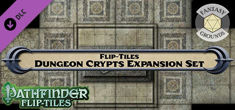Fantasy Grounds - Pathfinder RPG - Flip-Tiles - Dungeon Crypts Expansion cover art
